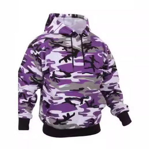 Men’s Camo Hoodie Pullover | Casual Streetwear Hoodie