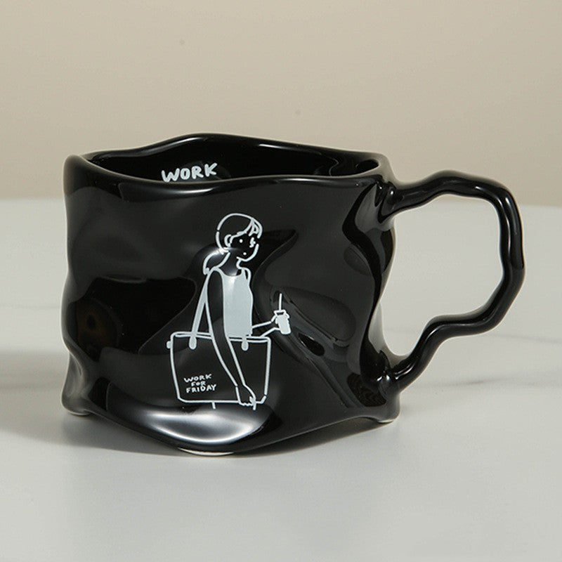 Creative Trendy Cool Designer Ins Style Coffee Cup