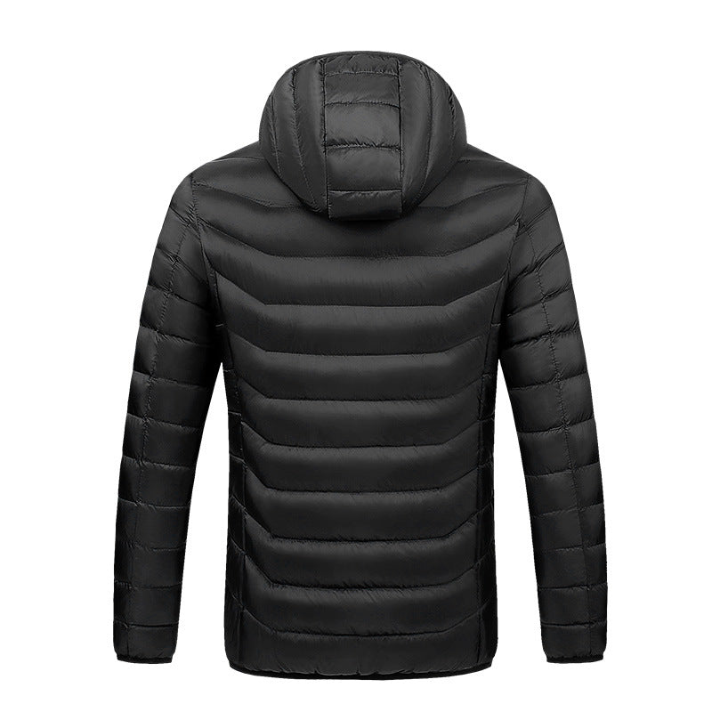 Women’s Smart Heated Cotton-Padded Coat – USB Heating, Multiple Heat Zones 🔥🧥