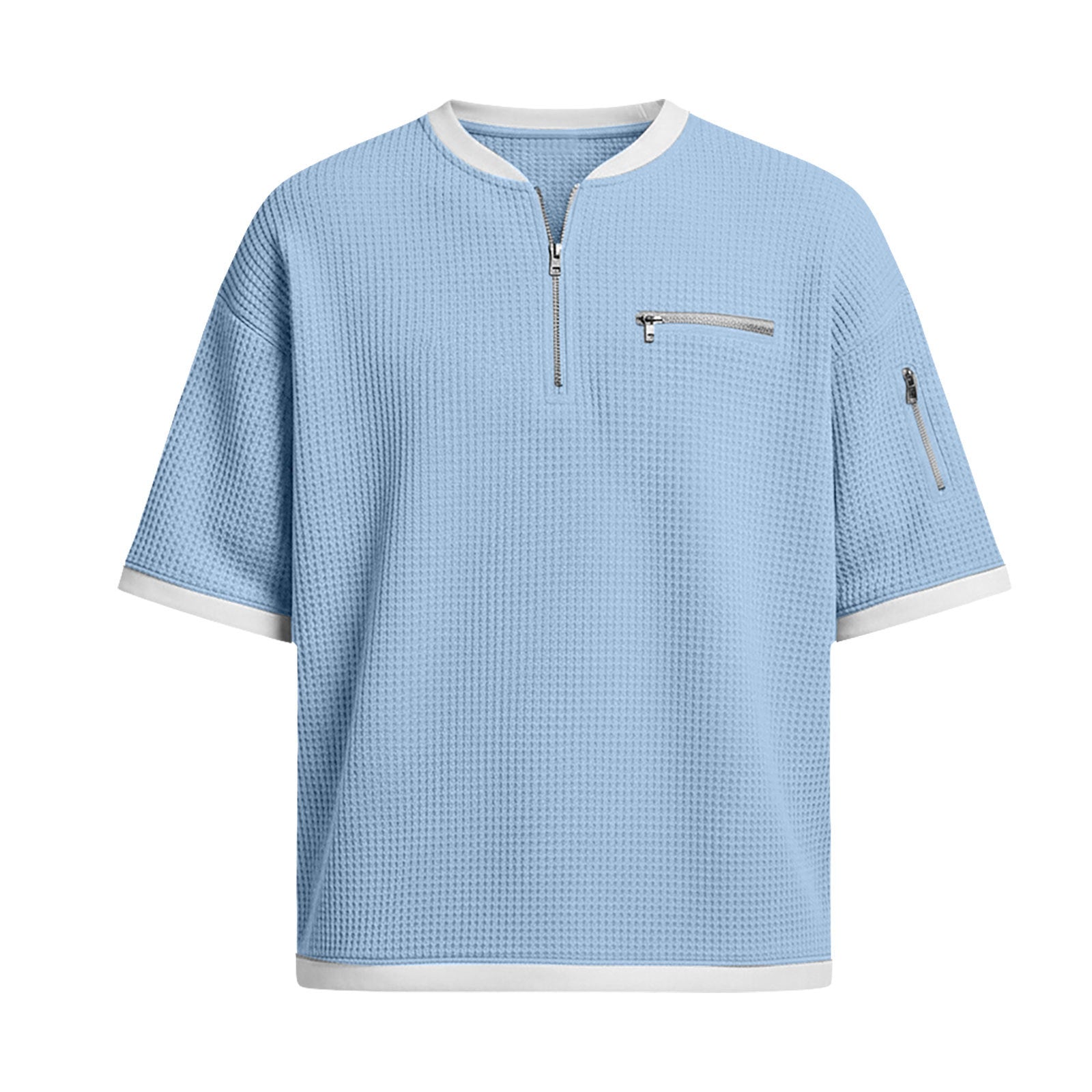 Men's Short-sleeve Polo Shirt Casual And Loose-fitting T-shirt