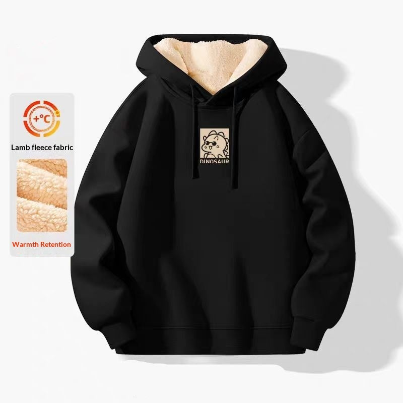 Mens Fleece Lined Hoodie | Warm Winter Hoodie