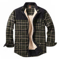 European-size Plaid Shirt Mens Outerwear
