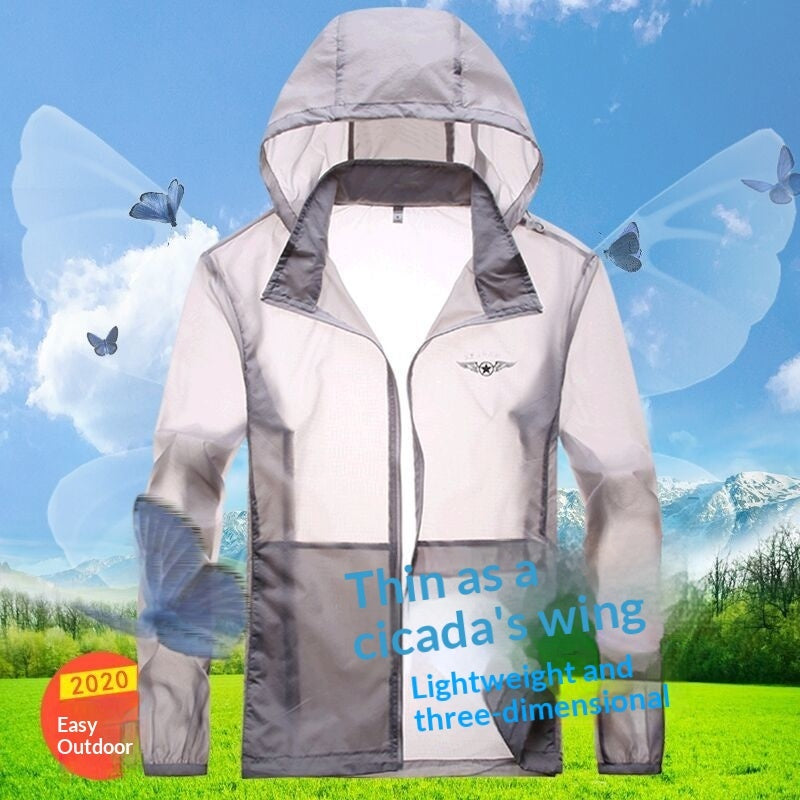 Men's Ultra-Thin Sun-Protective Outdoor Sports Jacket