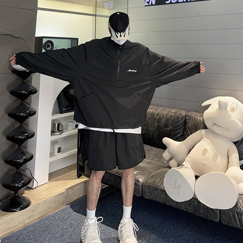 Mens Ice Silk Quick Dry Sports Set | 2 Piece Gym Outfit