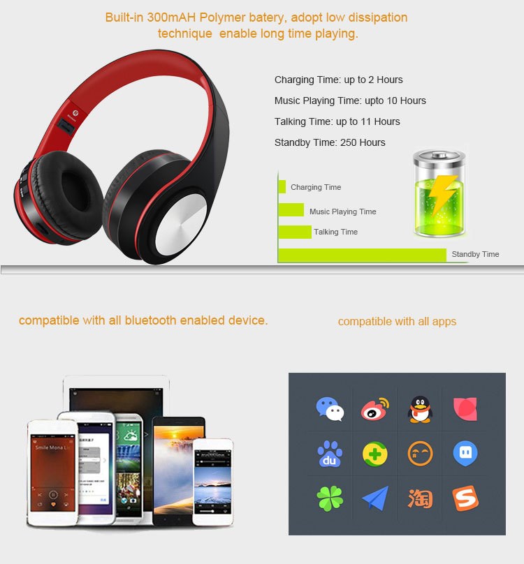 bluetooth headphones (free shipping)