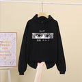 👀 Anime Eyes Graphic Hoodie – Streetwear Pullover 🔥