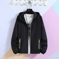 Reflective Zipper Sun Protection Clothes Men's Fishing Clothes