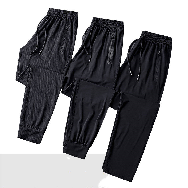 New Mens Trousers Large Size Quick Drying Air Conditioning Pants