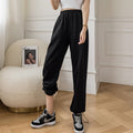 Women's Wide Leg Love Drawstring Baggy Trousers