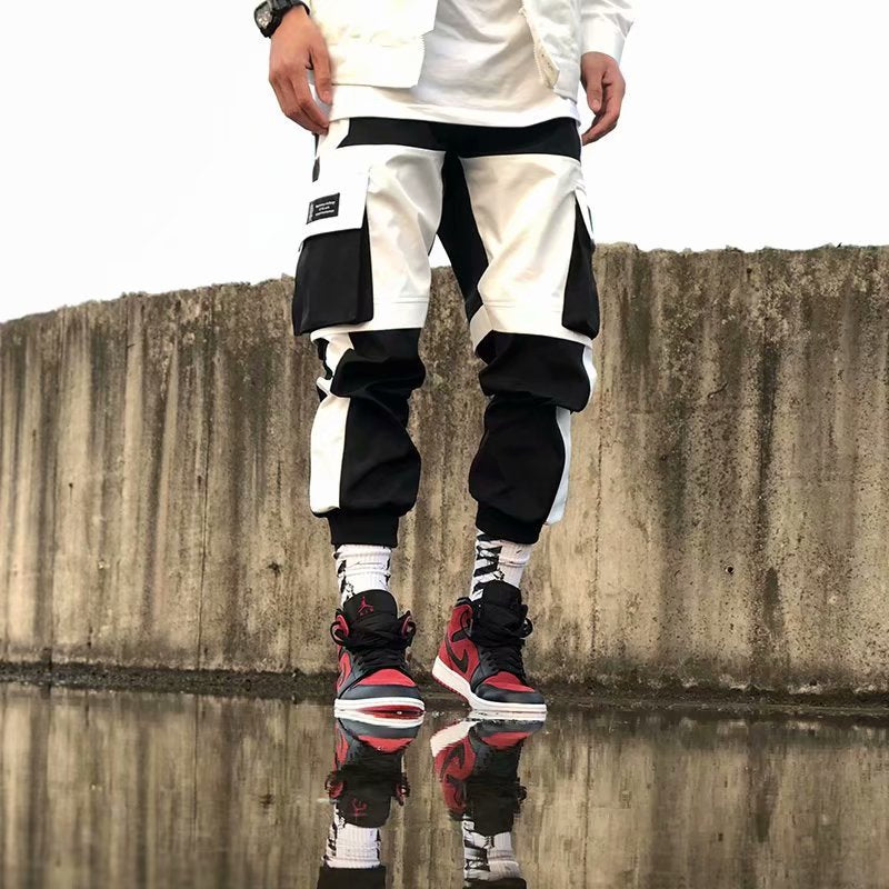 Overalls, Hip Hop Trousers, Loose-fitting Trousers, Baggy Street Trend Pants