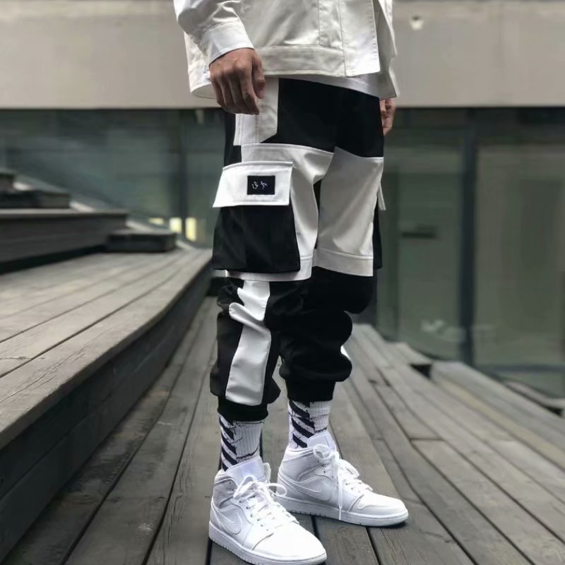 Overalls, Hip Hop Trousers, Loose-fitting Trousers, Baggy Street Trend Pants