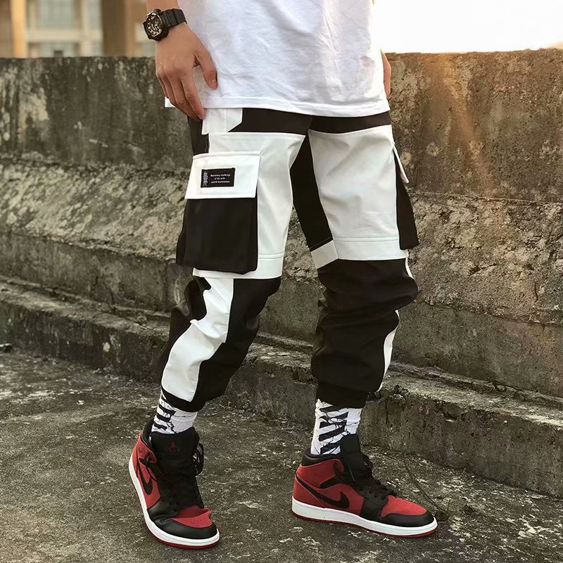Overalls, Hip Hop Trousers, Loose-fitting Trousers, Baggy Street Trend Pants