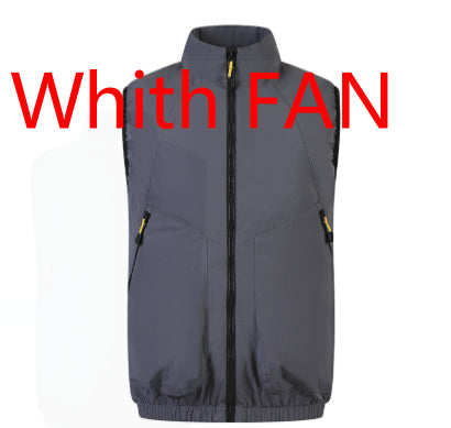 New Summer Fan-cooled Outdoor Clothing
