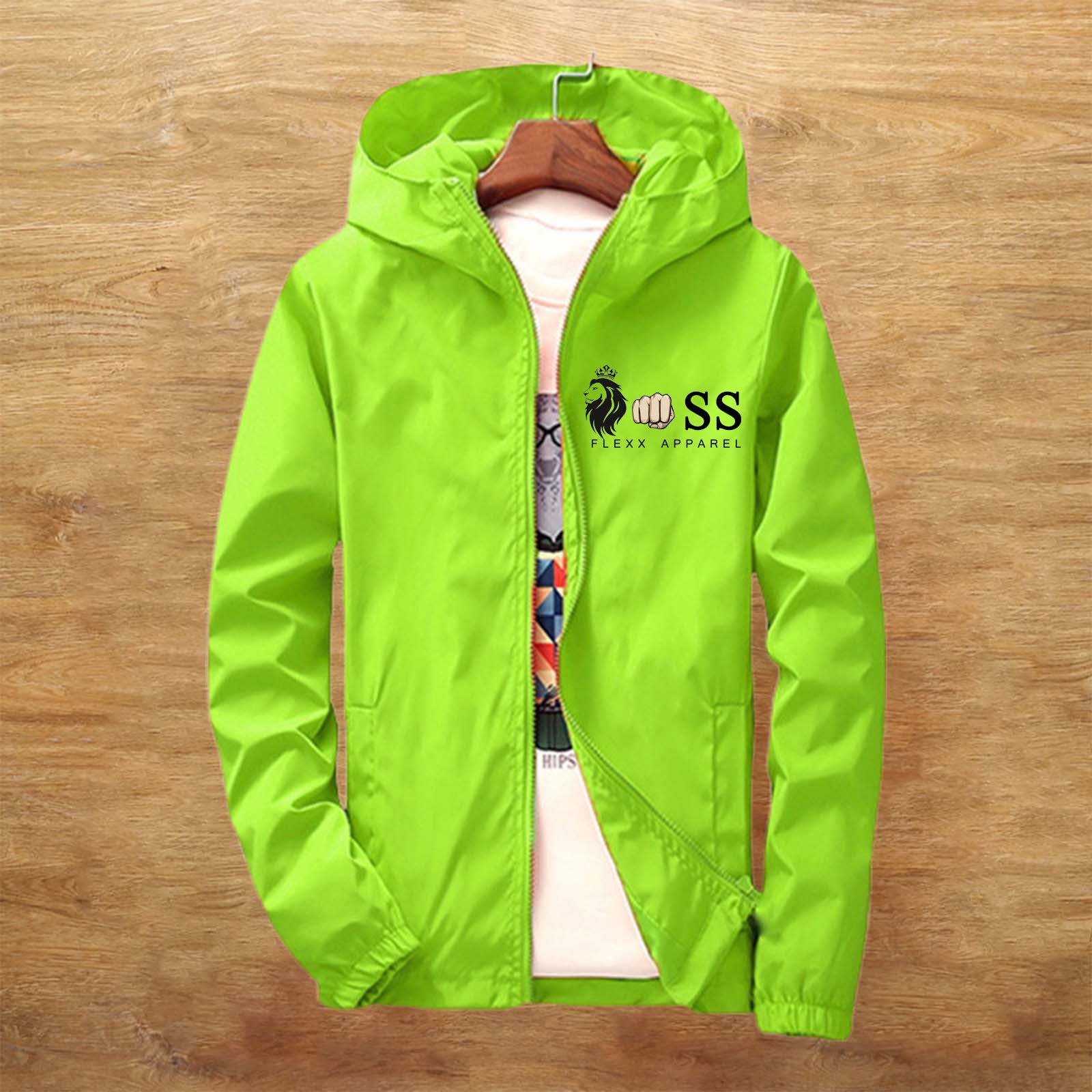 Mens Spring Fashion Loose Cardigan Zip-Up Jacket