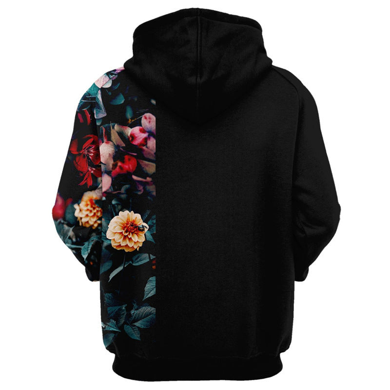 Midnight Bloom 3D Hoodie