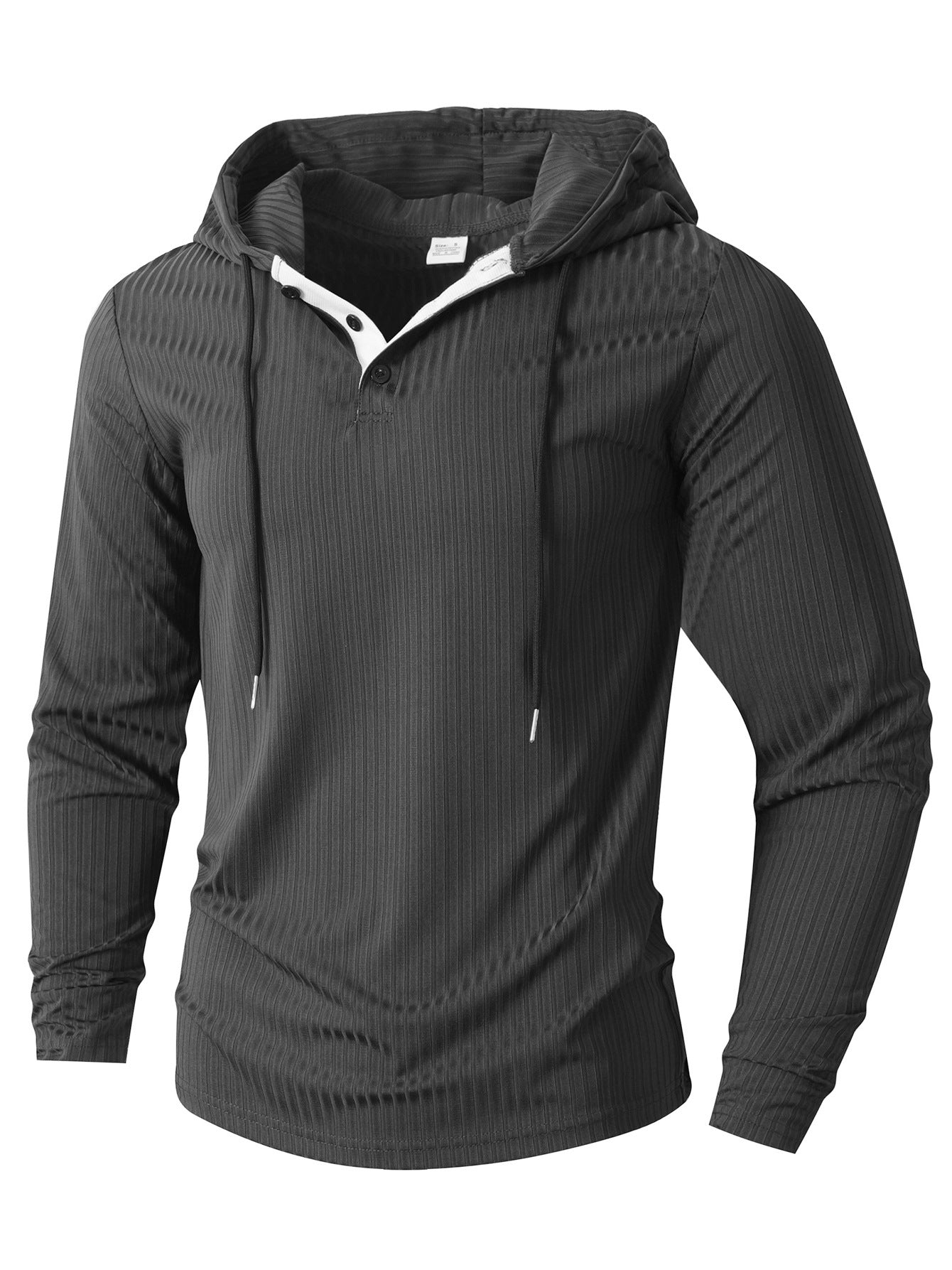 Mens Casual Sports Hoodie With Drawstring | Autumn Winter