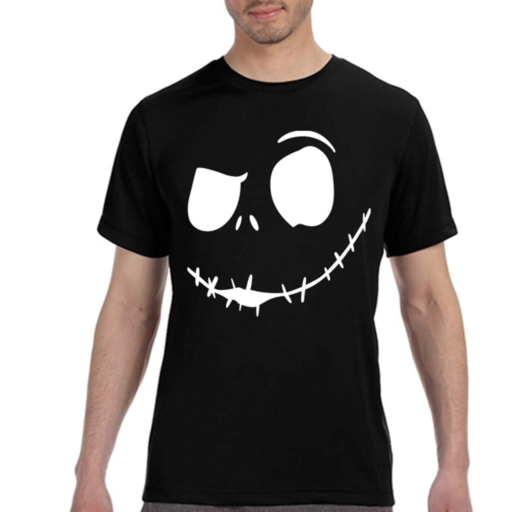 Spooky Smile Face T-Shirt | Unisex Cotton Graphic Tee