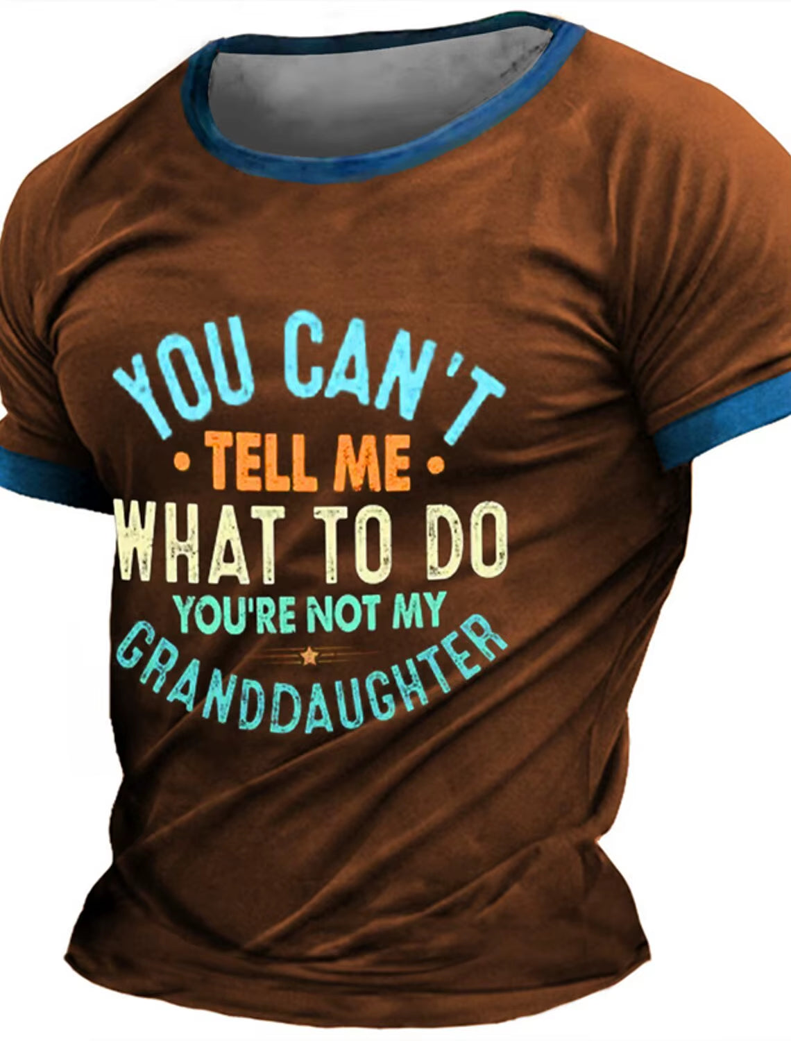 Men'S Retro Western Denim 3D Printed T-Shirt Personality Street Men'S T-Shirt Fitness Oversized T-Shirt Outdoor Fashion T-Shirt