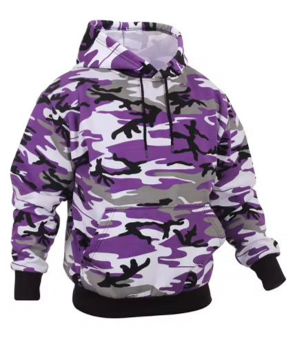 Men’s Camo Hoodie Pullover | Casual Streetwear Hoodie