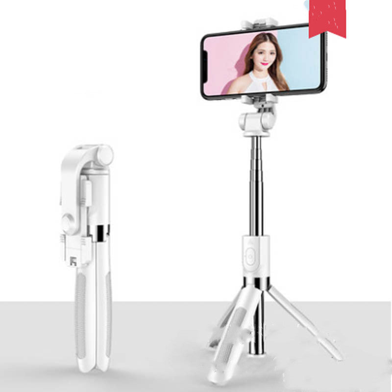 Extendable Bluetooth Selfie Stick Tripod – iPhone/Android Compatible + Remote | Free Shipping