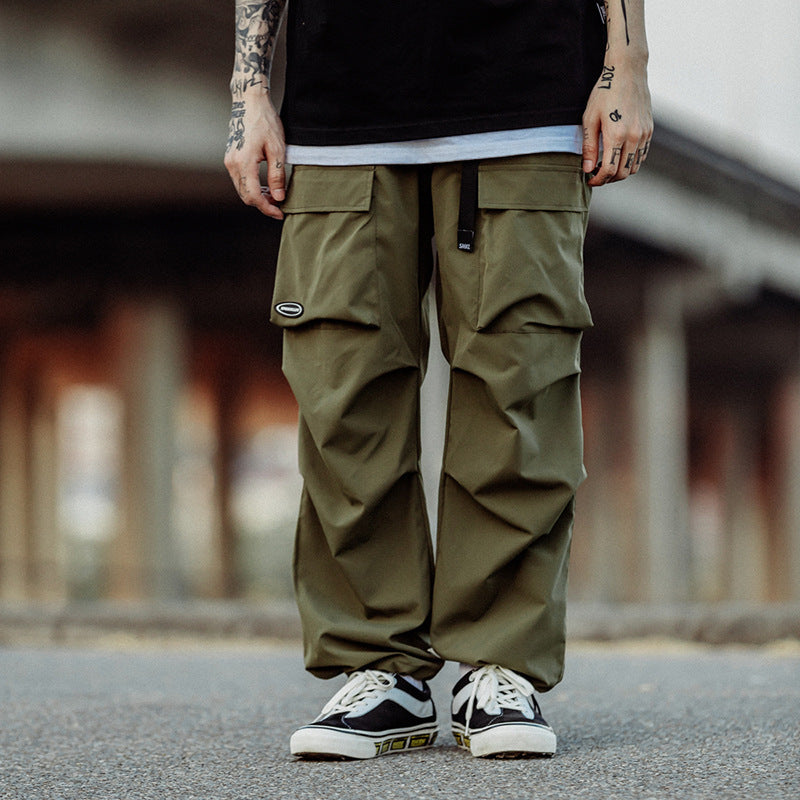 Loose baggy casual trousers