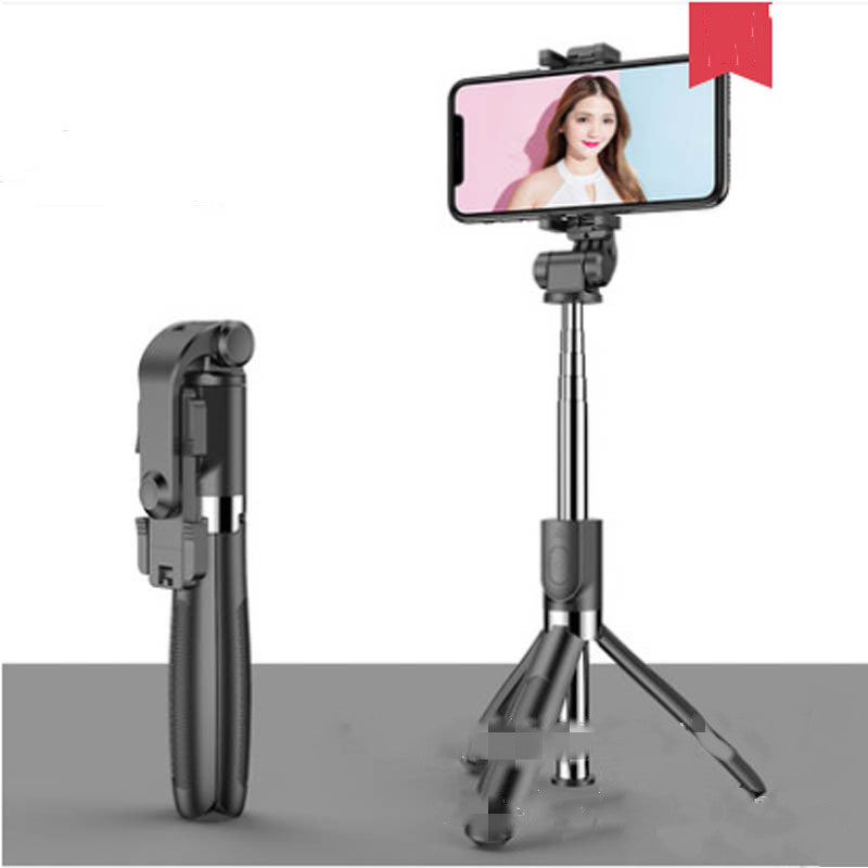Extendable Bluetooth Selfie Stick Tripod – iPhone/Android Compatible + Remote | Free Shipping