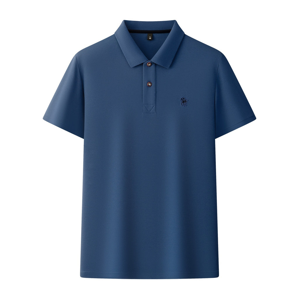 Mens Mercerized Cotton Polo Shirt | Double Knit Pique