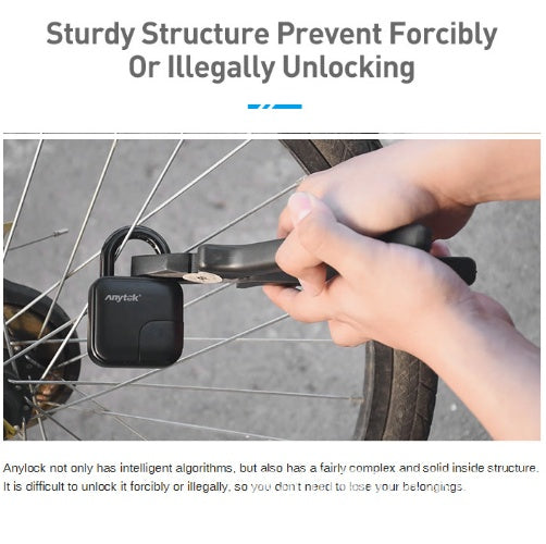 Waterproof Fingerprint Padlock IP65 | Keyless Smart Lock (Free Shipping )