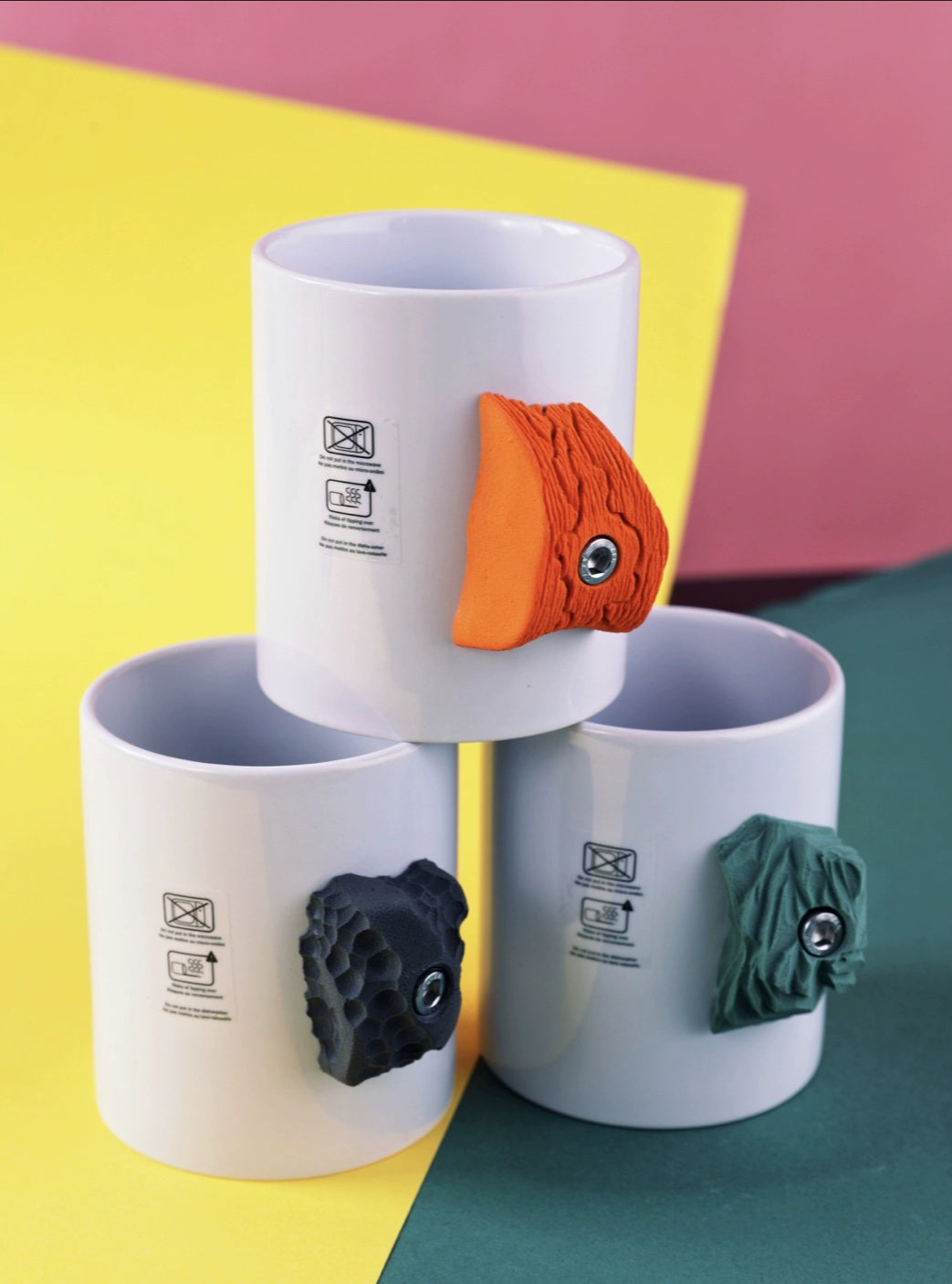 Rock Climbing Mug | Ceramic Mug With Grip Hold