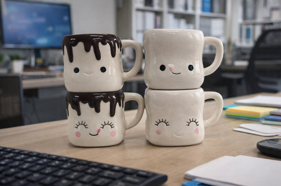 Marshmallow Mug Set