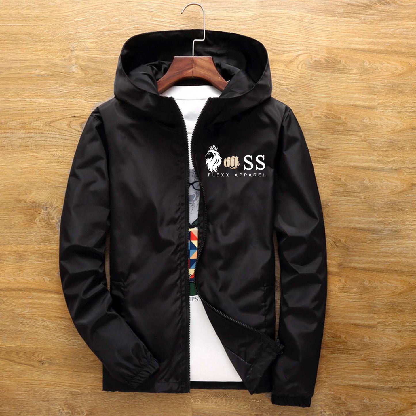 Mens Spring Fashion Loose Cardigan Zip-Up Jacket