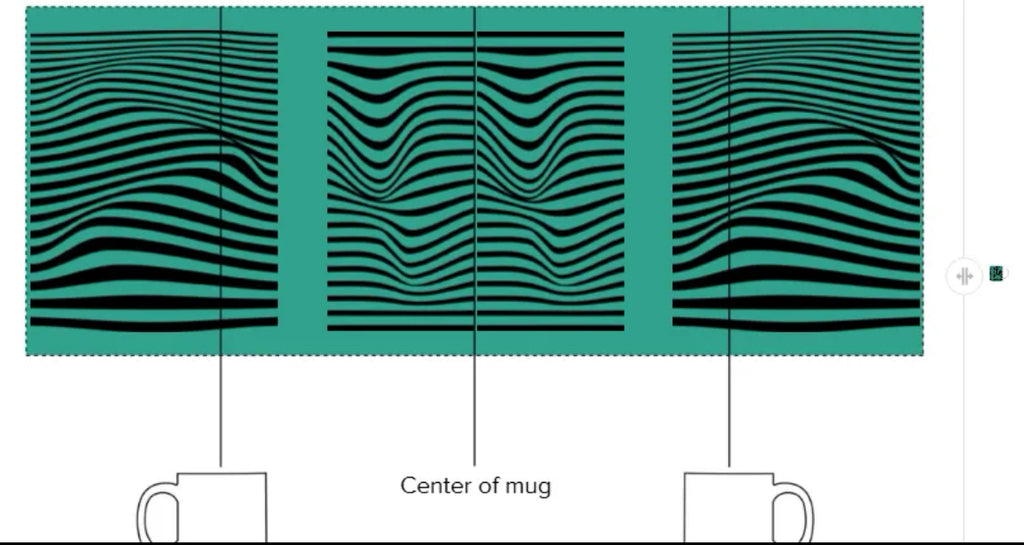Teal Wave Mug