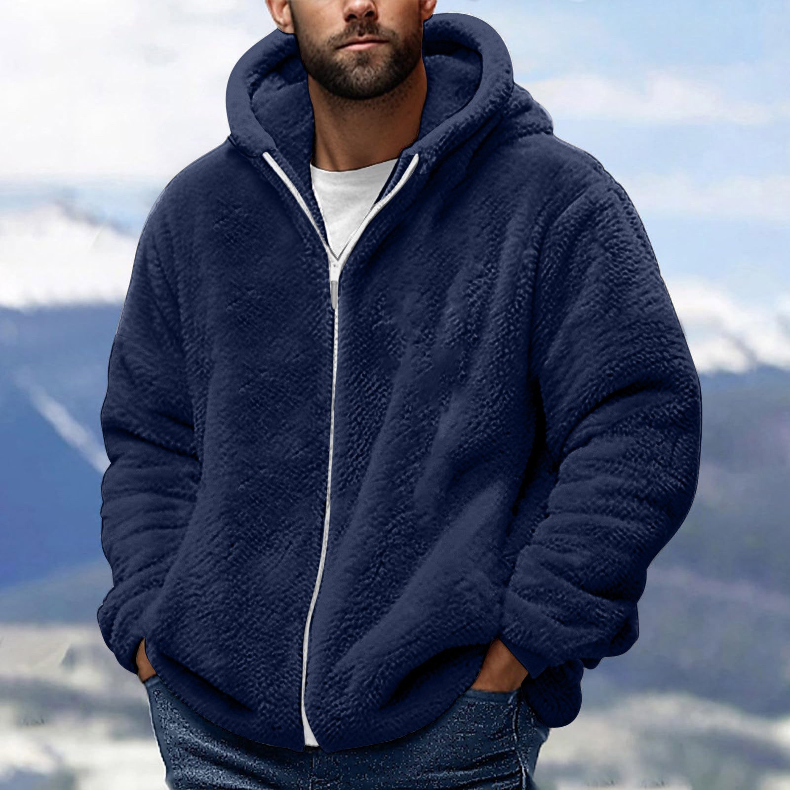 Autumn Double-Sided Fleece Warm Jacket