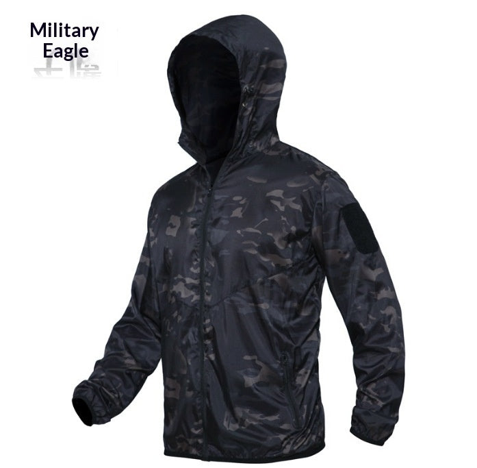 Quick Dry Camouflage Tactical Hooded Jacket UK | Unisex | Free Shipping