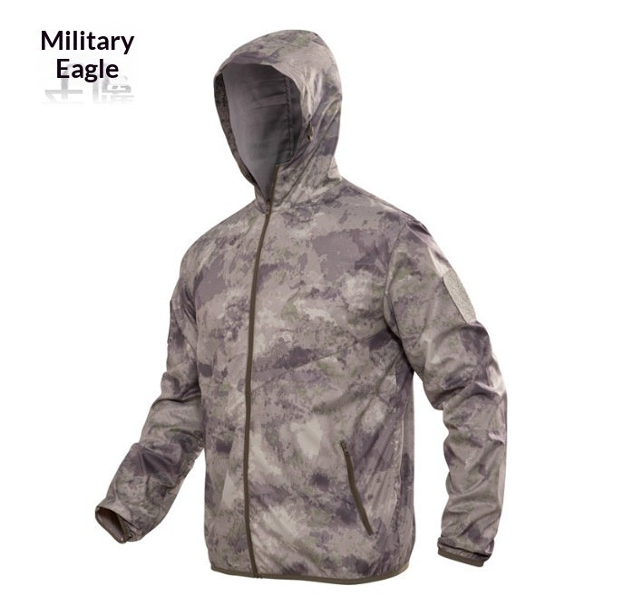 Quick Dry Camouflage Tactical Hooded Jacket UK | Unisex | Free Shipping