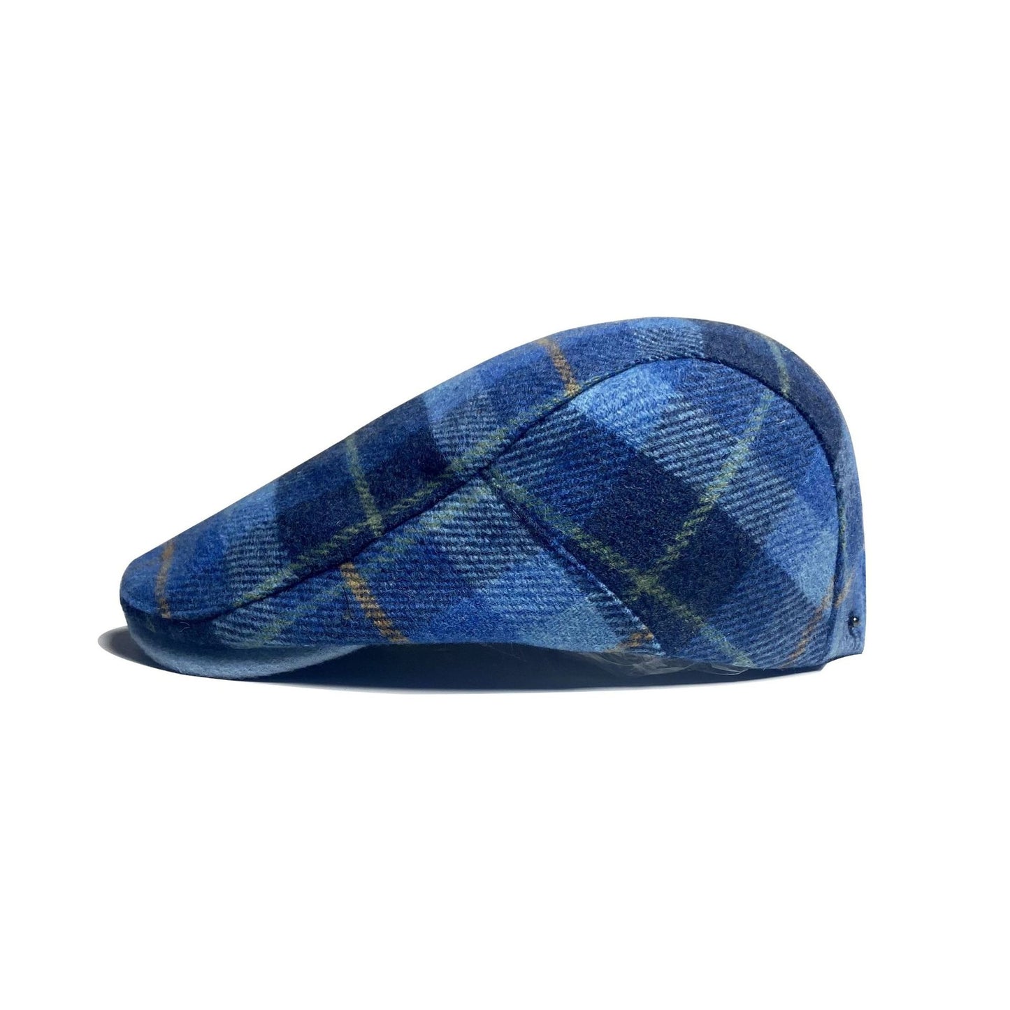 🧢 Men’s Retro Plaid Flat Cap