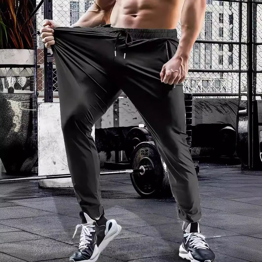 Lightweight Breathable baggy Trousers Elastic Quick-drying Trousers
