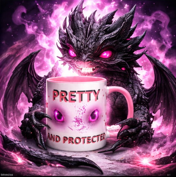 "Pretty and Protected" Eye's mug