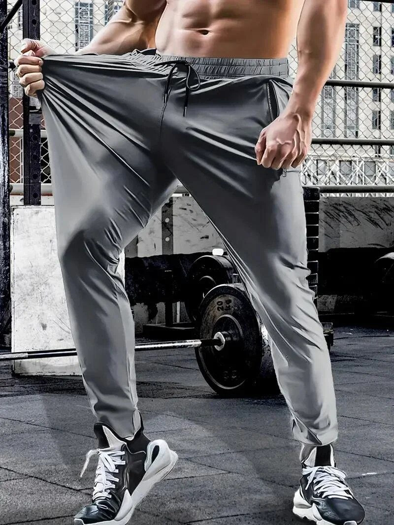Lightweight Breathable baggy Trousers Elastic Quick-drying Trousers