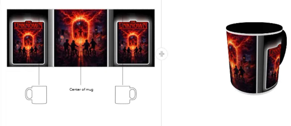 Spooky Neon Portal Mug