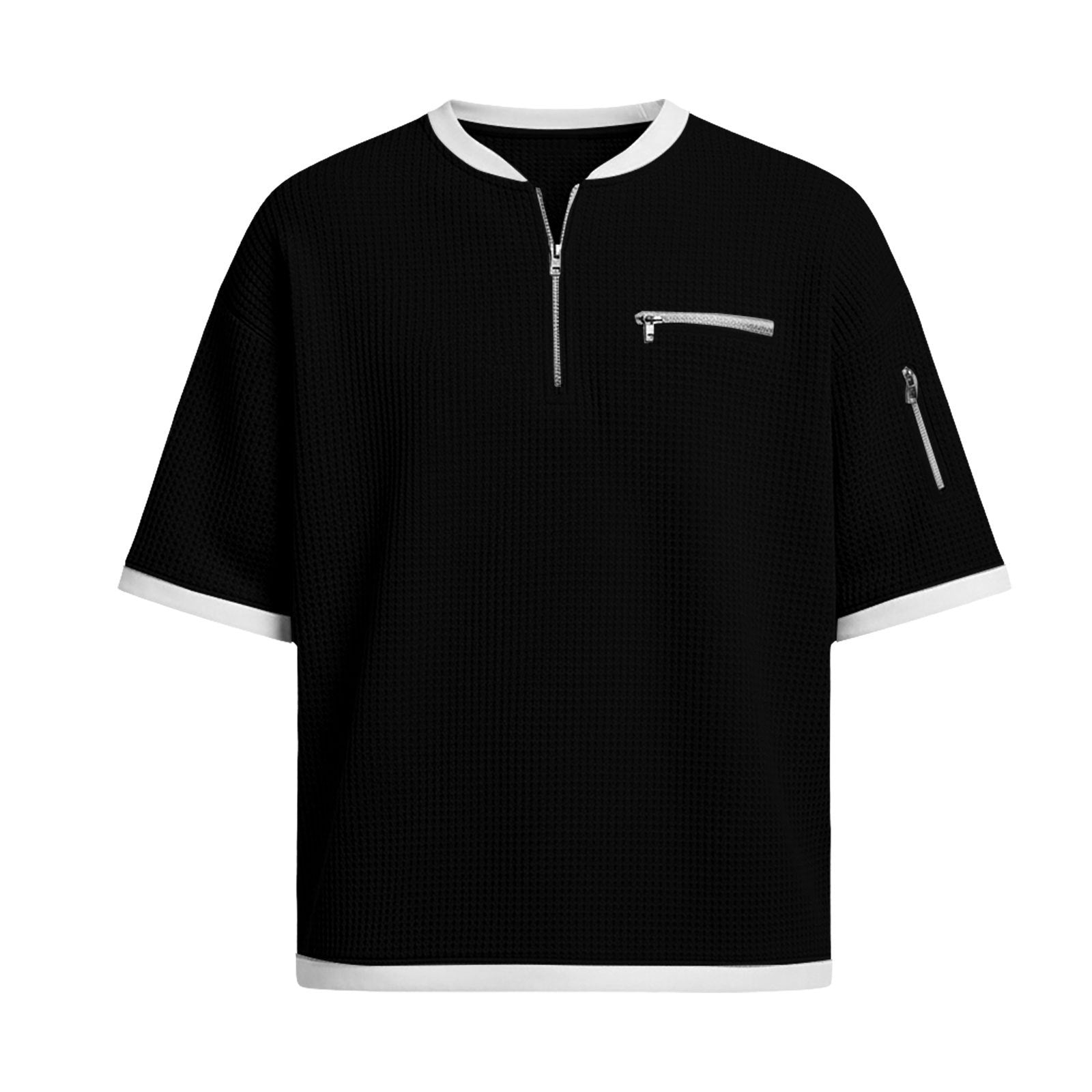 Men's Short-sleeve Polo Shirt Casual And Loose-fitting T-shirt