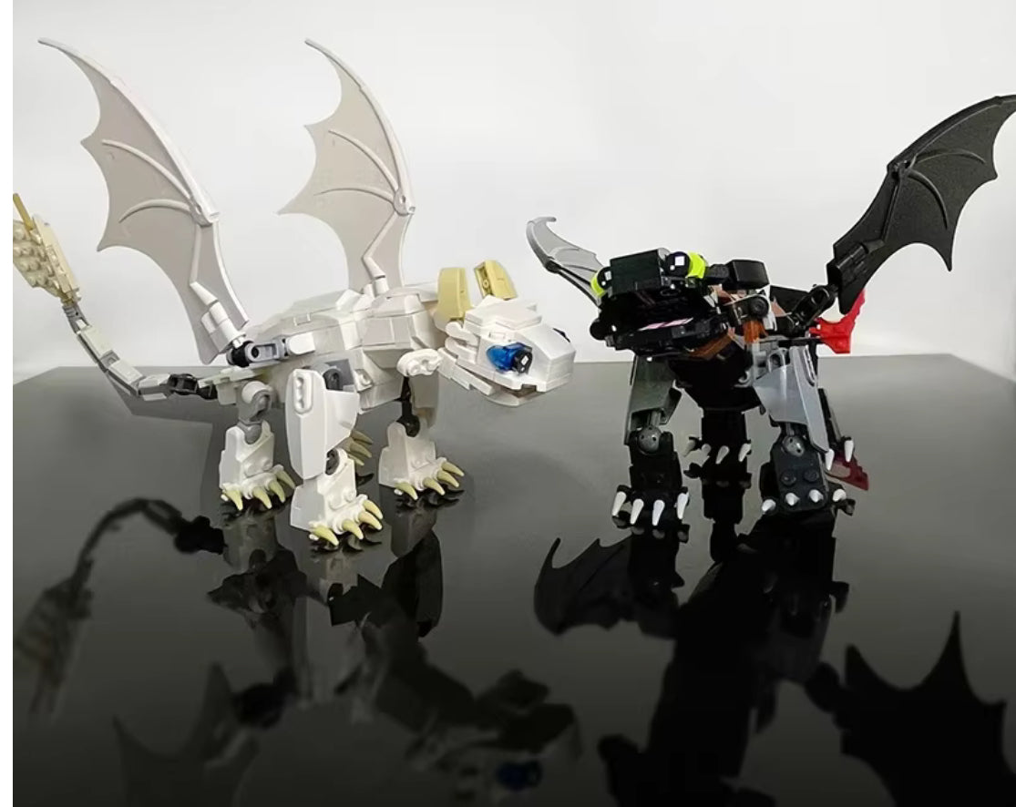 Dragon Figure Bricks Construction Toys