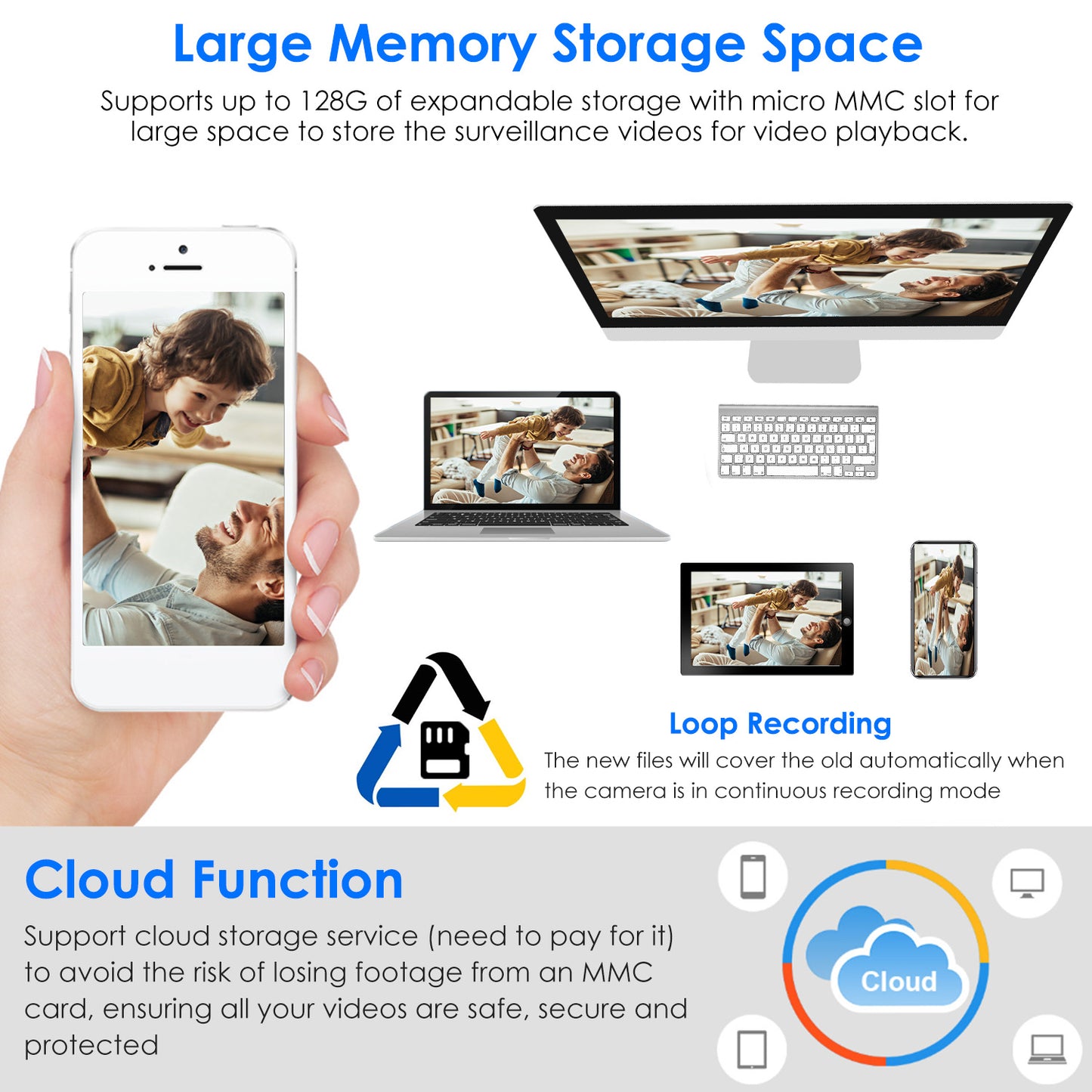 WiFi Bulb Camera 1080P