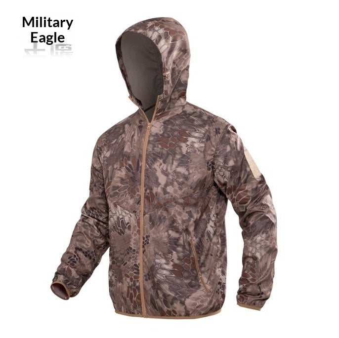 Quick Dry Camouflage Tactical Hooded Jacket UK | Unisex | Free Shipping