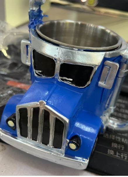 Trucker Coffee 3D Mug