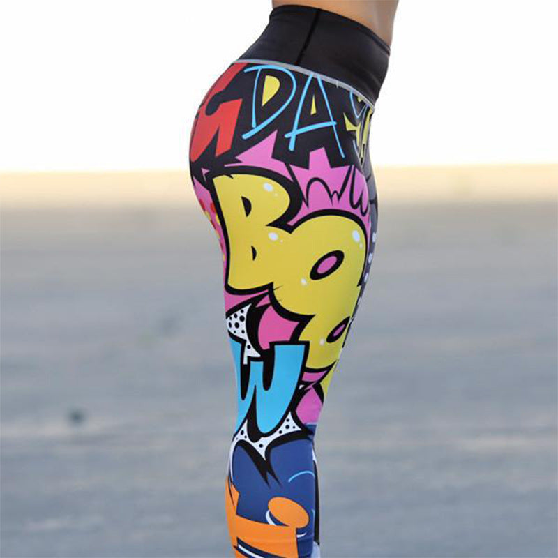 Yoga Fitness Leggings Women Pants Fitness Slim Tights