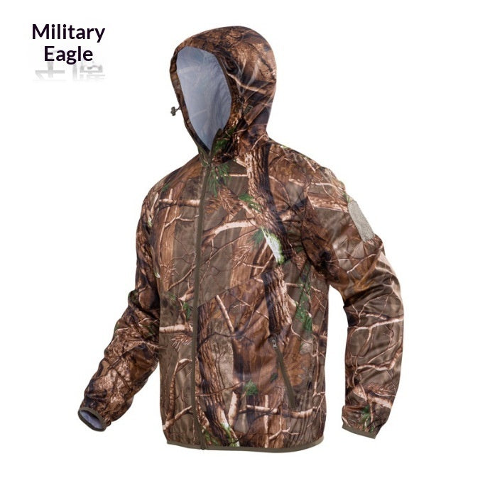 Quick Dry Camouflage Tactical Hooded Jacket UK | Unisex | Free Shipping