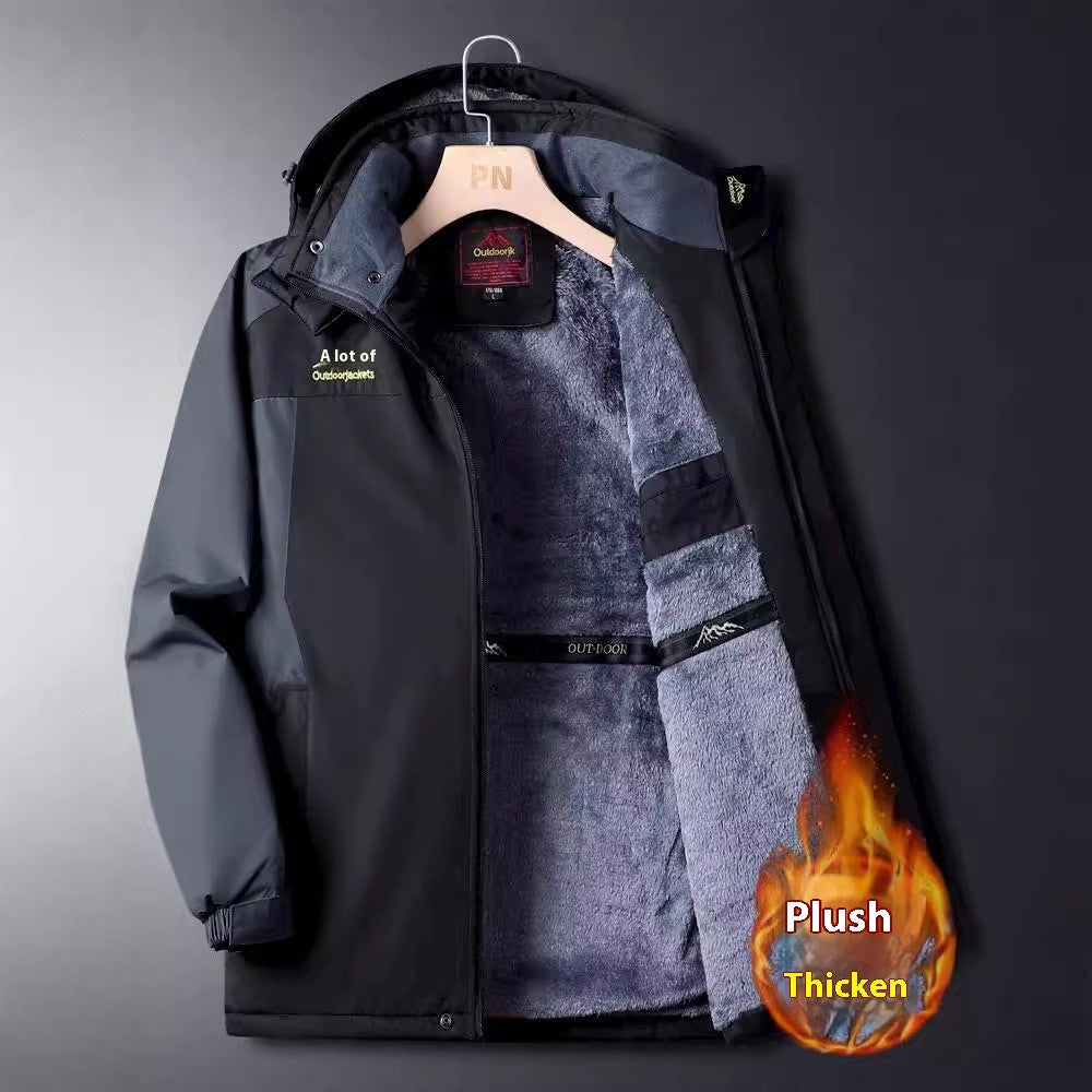 Men's Assault Jacket Fleece-lined Thickened Coat
