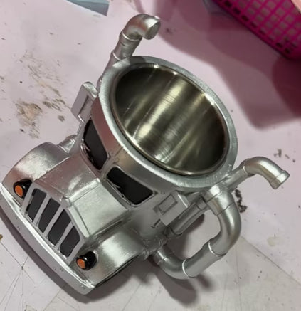 Trucker Coffee 3D Mug