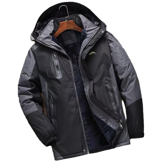 🧥 Men’s Waterproof Padded Winter Jacket